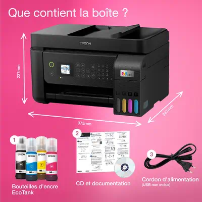 Epson EcoTank ET-4800 - Multifonctions Jet d'encre - visuel 9