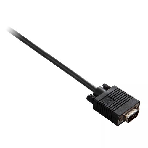 Vente Câble pour Affichage V7 Câble vidéo VGA mâle vers VGA mâle, noir 2m 6.6ft sur hello RSE