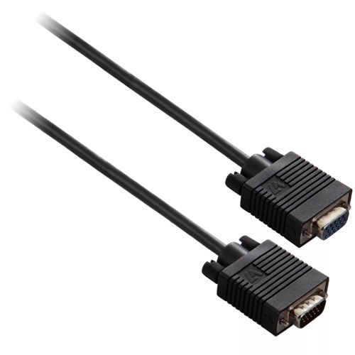 Achat Câble pour Affichage V7 Câble vidéo d'extension VGA femelle vers VGA mâle, noir 3m 10ft