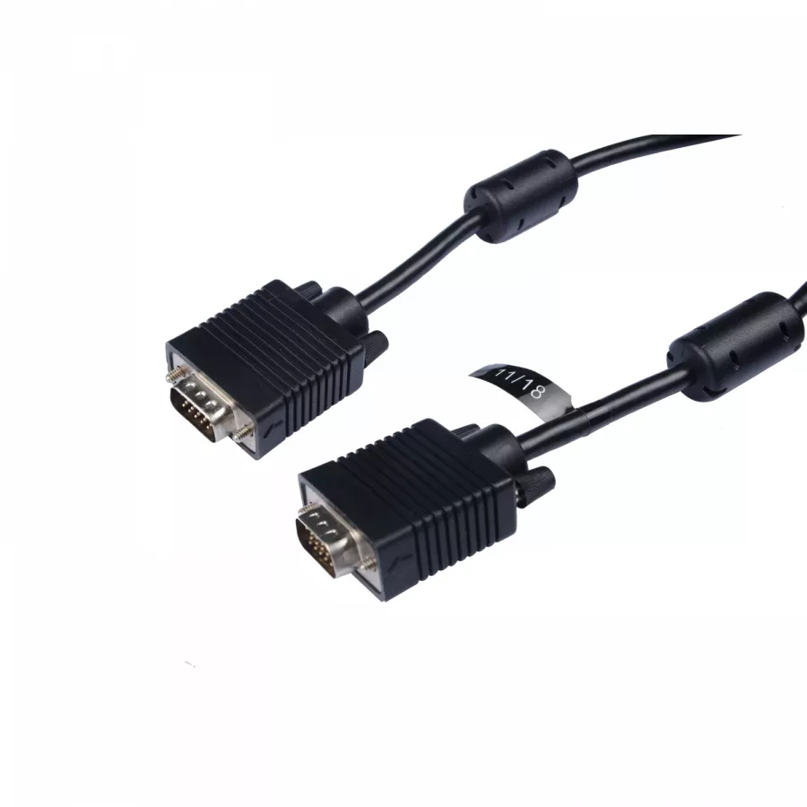 Vente V7 Câble VGA HDDB15 (m/m) noir 5m 16.4ft V7 au meilleur prix - visuel 6