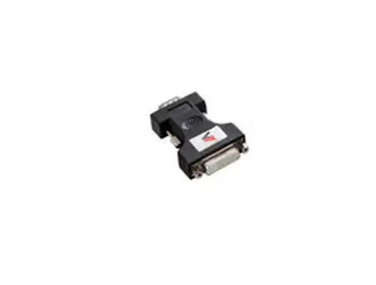 V7 Adaptateur vidéo DVI-I femelle vers VGA mâle, noir - Câble pour Affichage - visuel 1