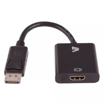 Achat V7 Adaptateur vidéo DisplayPort mâle vers HDMI femelle, noir - 0662919069587