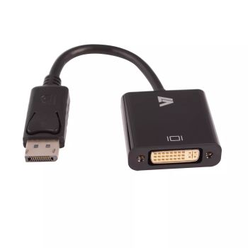 Achat V7 Adaptateur vidéo DisplayPort mâle vers DVI-I femelle, noir - 0662919069600