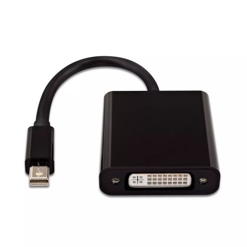 Revendeur officiel Câble pour Affichage V7 Adaptateur vidéo Mini-DisplayPort mâle vers DVI-D mâle, noir