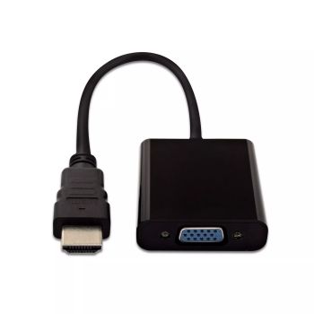 Revendeur officiel V7 Adaptateur vidéo HDMI mâle vers VGA femelle, noir