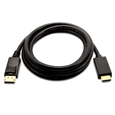 Vente V7 DisplayPort vers HDMI, 2 mètres, noir V7 au meilleur prix - visuel 2