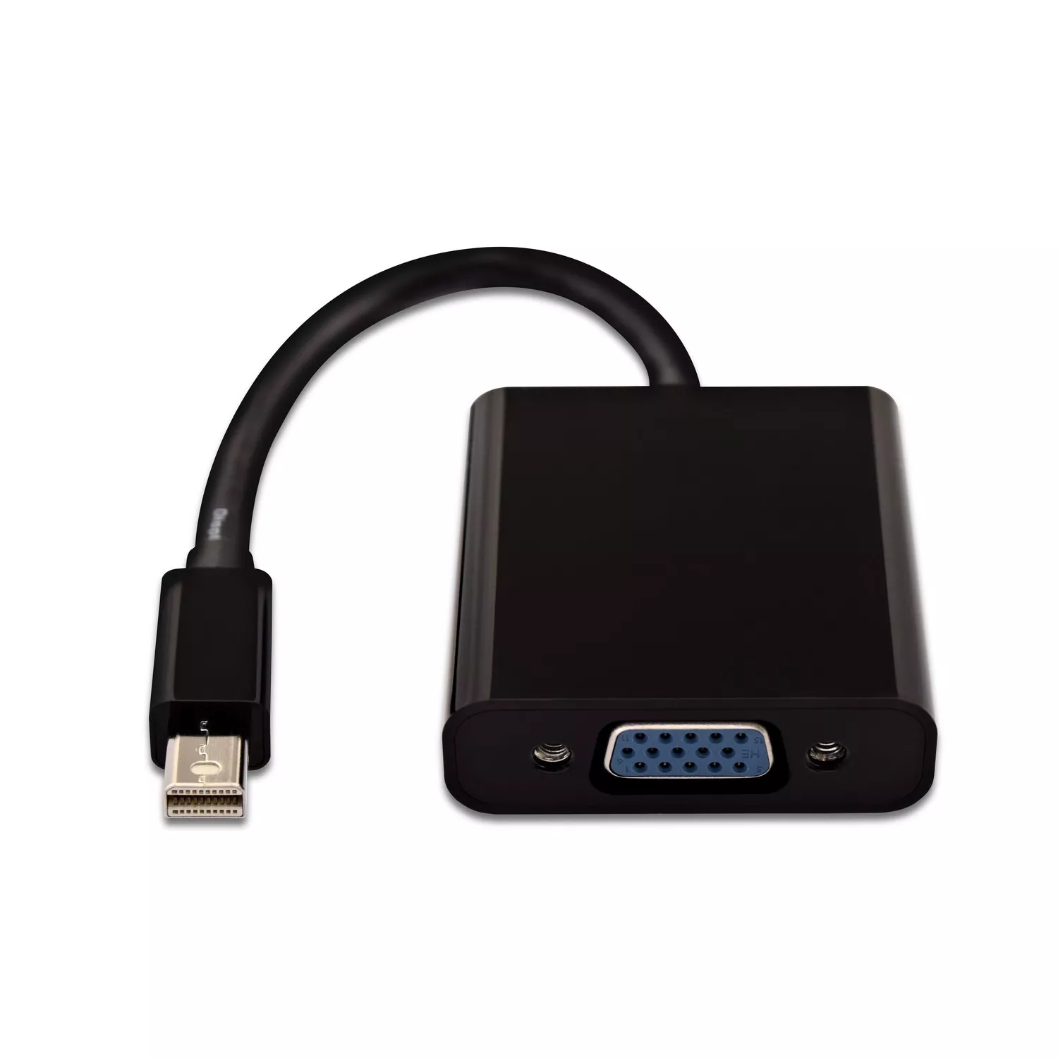 Revendeur officiel Câble pour Affichage V7 Adaptateur vidéo Mini-DisplayPort mâle vers VGA femelle