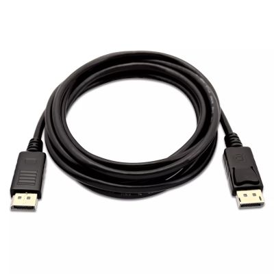 Revendeur officiel Câble pour Affichage V7 DisplayPort vers DisplayPort, 3 mètres, noir