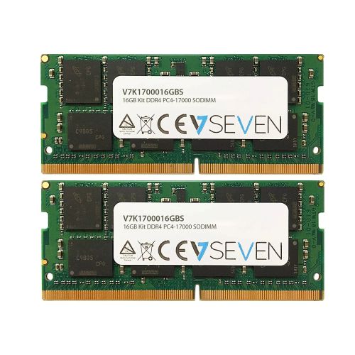 Vente Mémoire 16GB DDR4 PC4-17000 - 2133MHz SO-DIMM Module de mémoire - V7K1700016GBS