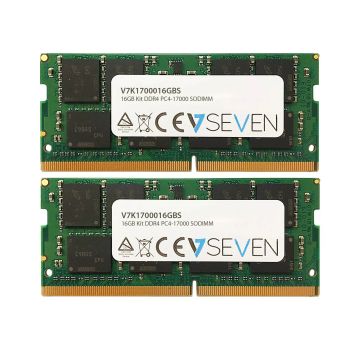 Vente 16GB DDR4 PC4-17000 - 2133MHz SO-DIMM Module de mémoire - V7K1700016GBS au meilleur prix