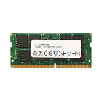 Achat Mémoire 4GB DDR4 PC4-19200 - 2400MHz SO-DIMM Module de mémoire - V7192004GBS