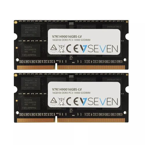 Revendeur officiel 16GB DDR3 PC3-14900 - 1866MHz SO-DIMM Module de mémoire - V7K1490016GBS-LV