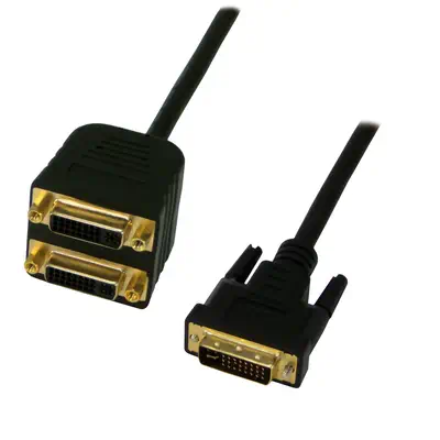 MCL CG-227 câble DVI 0,25 m DVI-I 2 x DVI-I Noir - Accessoire Moniteur - visuel 3