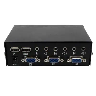 MCL CAS-263U commutateur écran, clavier et souris Noir - Switchs et Hubs - visuel 1