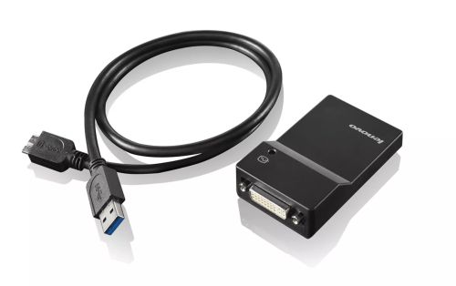 Revendeur officiel LENOVO Lenovo USB 3.0 to DVI/VGA Monitor Adapter