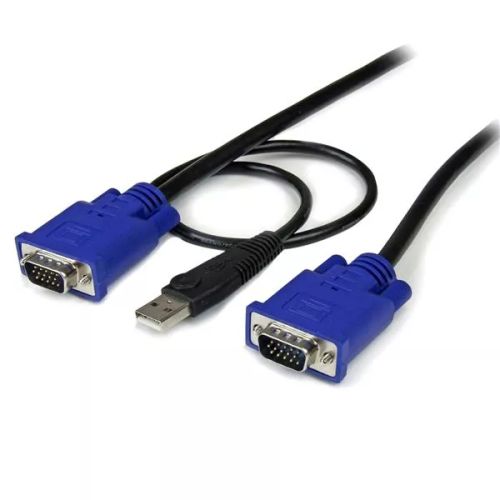 Vente StarTech.com Câble pour Switch KVM VGA avec USB 2 en 1 au meilleur prix