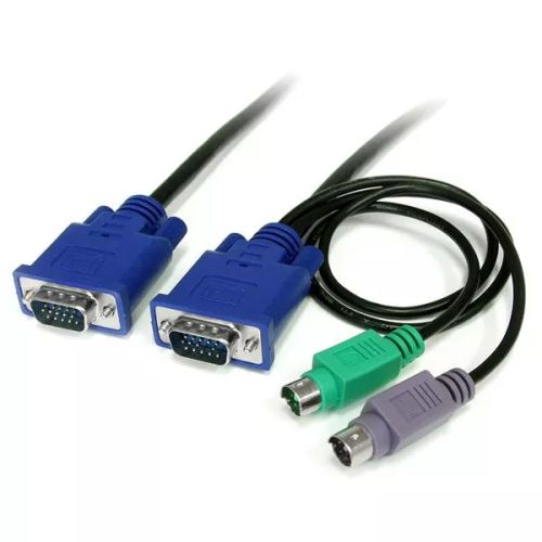 Achat StarTech.com Câble pour Switch KVM VGA avec PS/2 3 en 1 - 1.80m et autres produits de la marque StarTech.com