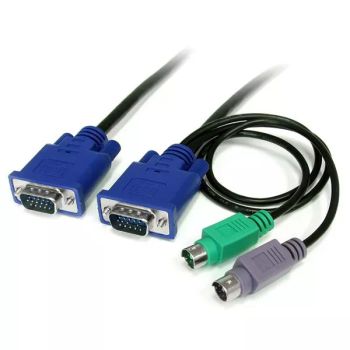 Achat StarTech.com Câble pour Switch KVM VGA avec PS/2 3 en 1 - 1.80m au meilleur prix
