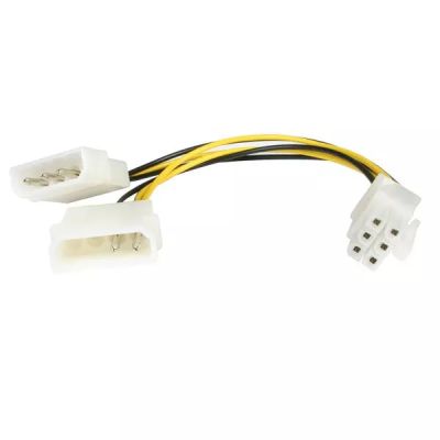 Vente StarTech.com Câble adaptateur d'alimentation LP4 vers carte au meilleur prix
