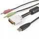 Vente StarTech.com Câble KVM de 1.80m USB DVI 4 StarTech.com au meilleur prix - visuel 2