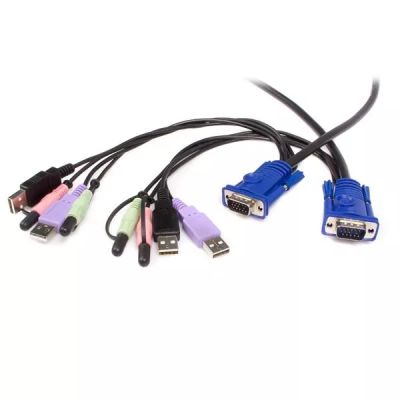 Achat StarTech.com Câble Commutateur KVM 2 Ports VGA, USB sur hello RSE - visuel 3