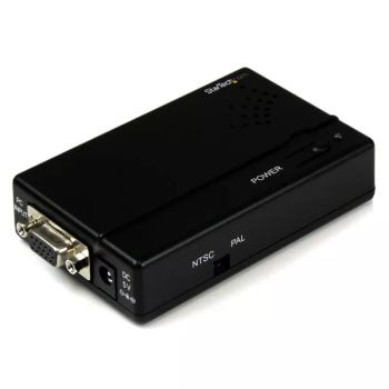 Revendeur officiel StarTech.com Convertisseur haute résolution VGA vers Composite ou S-Video.