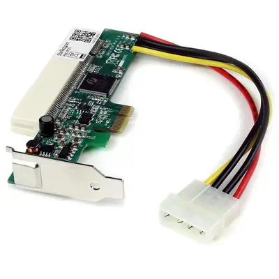 StarTech Carte Adaptateur PCI Express vers PCI - 1x PCI - Câble pour Affichage - visuel 1