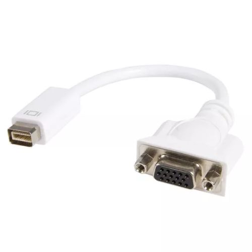 Revendeur officiel StarTech.com Adaptateur de câble vidéo Mini DVI vers VGA pour Macbook et iMac