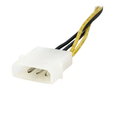 StarTech Adaptateur d’alimentation EPS 15 cm 4 broches vers - Câble pour Affichage - visuel 3