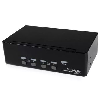 Revendeur officiel Switchs et Hubs StarTech.com Switch KVM USB 2 Ecrans DVI pour 4