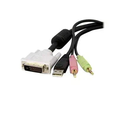 Vente StarTech.com Câble de commutateur KVM DVI-D Dual Link StarTech.com au meilleur prix - visuel 2