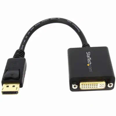 Achat Câble pour Affichage StarTech.com Adaptateur vidéo DisplayPort vers DVI sur hello RSE
