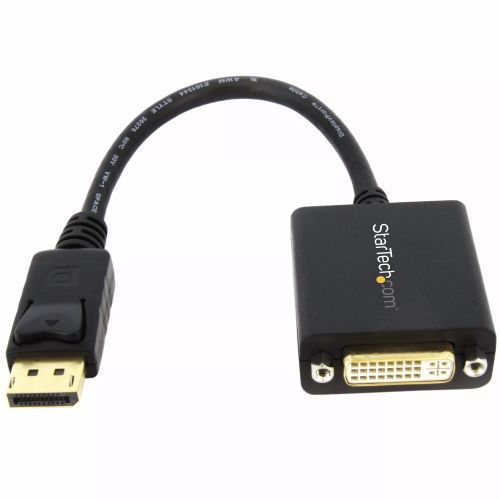 Achat Câble pour Affichage StarTech.com Adaptateur vidéo DisplayPort vers DVI - Convertisseur DP vers DVI-D - M/F - 1920x1200 / 1080p