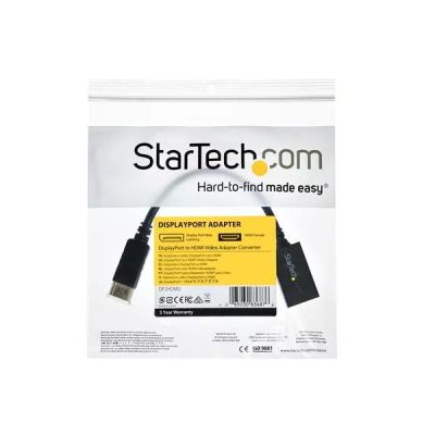 Achat StarTech.com Adaptateur DisplayPort vers HDMI - Convertisseur Vidéo sur hello RSE - visuel 7