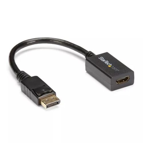 Revendeur officiel StarTech.com Adaptateur DisplayPort vers HDMI - Convertisseur Vidéo DP 1.2 vers HDMI 1080p - Câble DP vers HDMI pour Moniteur/Écran - Câble Passif DP à HDMI - Connecteur DP à Verrouillage