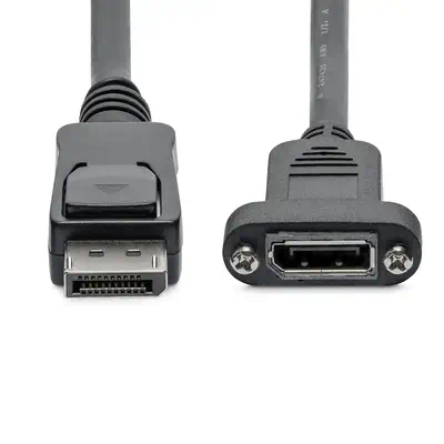 StarTech Câble DisplayPort à Montage sur Panneau de 91cm - Câble pour Affichage - visuel 5