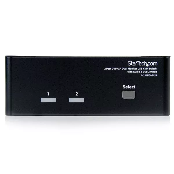 Vente StarTech.com Switch KVM USB 2 ports DVI VGA StarTech.com au meilleur prix - visuel 2