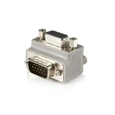 StarTech Adaptateur VGA vers VGA à angle droit type 1 - M/F - Câble pour Affichage - visuel 1