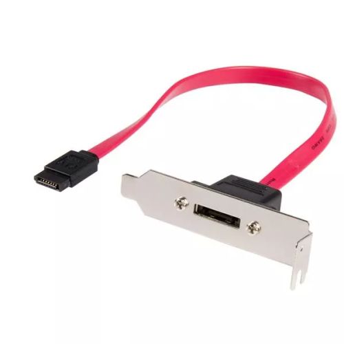 Achat Câble pour Stockage StarTech.com 1ft LP SATA - eSATA Plate Adapter