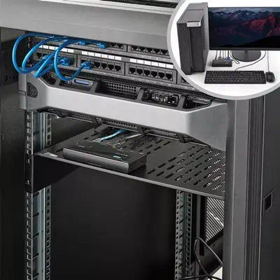 Extendeur Prolongateur de Console KVM de 150m sur Cat5 avec VGA et USB - StarTech - Switchs et Hubs - visuel 5