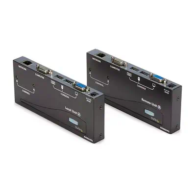 Extendeur Prolongateur de Console KVM de 150m sur Cat5 avec VGA et USB - StarTech - Switchs et Hubs - visuel 1
