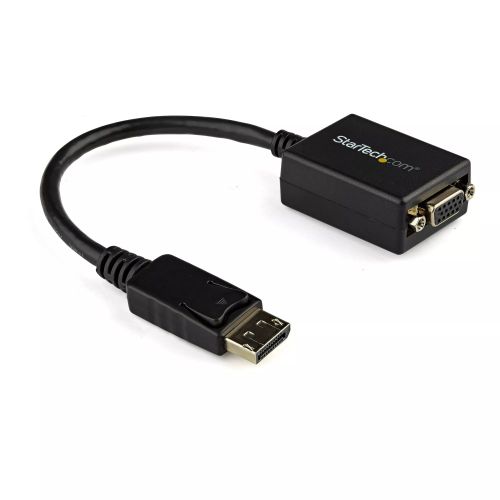 Achat Câble pour Affichage StarTech.com Adaptateur / Convertisseur vidéo actif DisplayPort vers VGA - M/F - 1920x1200 / 1080p