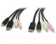 Achat StarTech.com Câble de commutateur KVM DisplayPortUSB 4 en 1 sur hello RSE - visuel 1