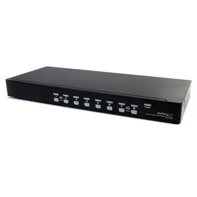 Commutateur USB VGA KVM 8 ports à montage sur rack avec audio (câbles audio inclus) - StarTech - Switchs et Hubs - visuel 2