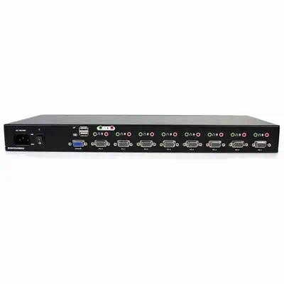 Commutateur USB VGA KVM 8 ports à montage sur rack avec audio (câbles audio inclus) - StarTech - Switchs et Hubs - visuel 3