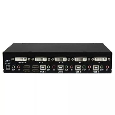 Achat StarTech.com Commutateur KVM 4 Ports DVI USB, Montage sur hello RSE - visuel 3