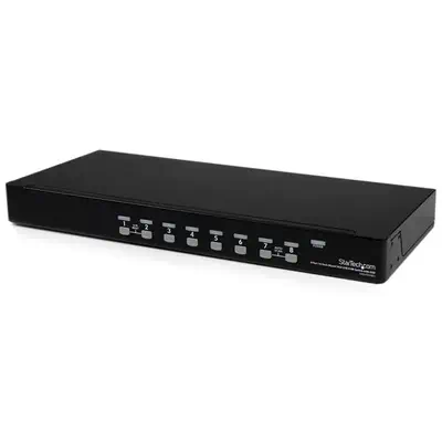 Switch KVM USB VGA à 8 ports avec OSD - Commutateur écran clavier souris à montage en rack 1U - StarTech - Switchs et Hubs - visuel 2