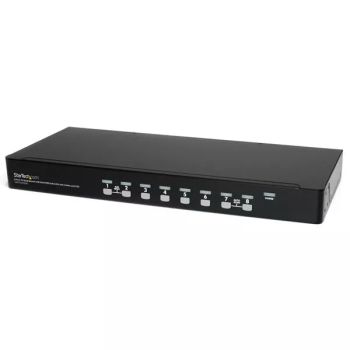 Achat Switchs et Hubs StarTech.com Kit de commutateur KVM USB à montage sur rack 1U 8 ports avec affichage à l'écran et câbles sur hello RSE
