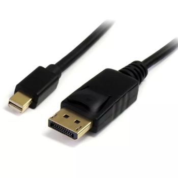 Achat StarTech.com Câble Mini DisplayPort vers DisplayPort 1.2 de 2m - Câble Adaptateur Mini DP vers DisplayPort 4K x 2K UHD - Câble Mini DP vers DP pour Moniteur - Câble de Conversion mDP vers DP au meilleur prix