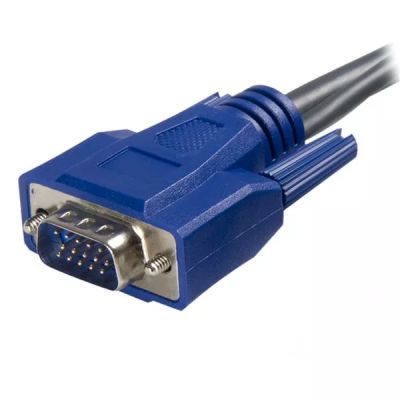 Vente StarTech.com Câble KVM ultrafin 2 en 1 USB StarTech.com au meilleur prix - visuel 2